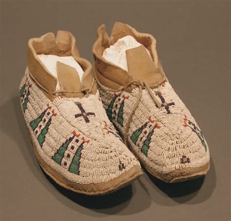 Native American Printable Moccasin Pattern
